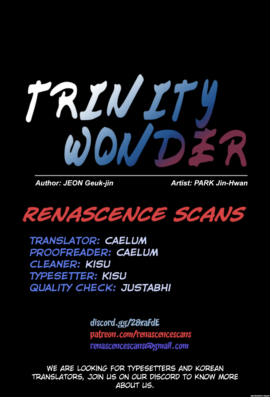 Trinity Wonder Ch. 76