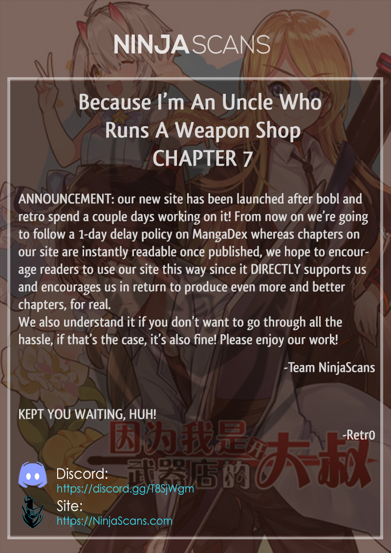 Because I'm An Uncle Who Runs A Weapon Shop Ch. 7 Chapter 7