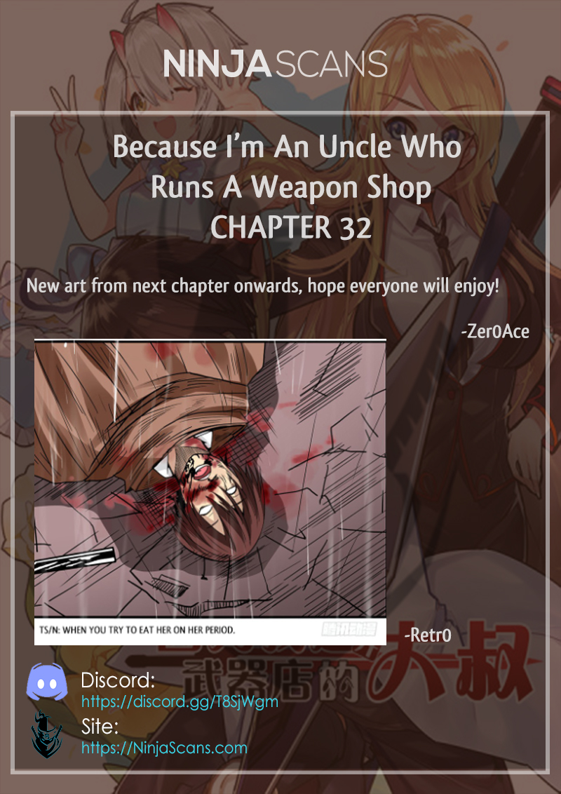 Because I'm An Uncle Who Runs A Weapon Shop Ch. 32 Chapter 32
