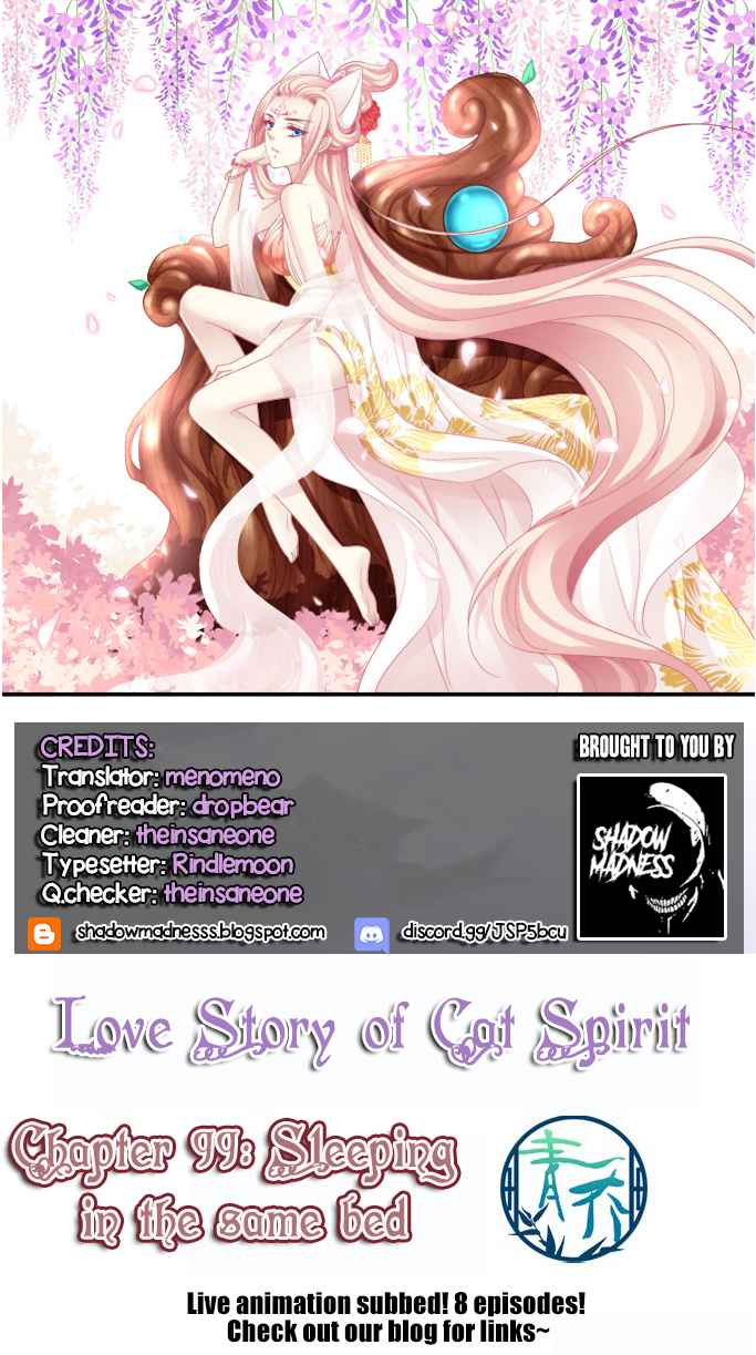 Love Story of Cat Spirit Ch. 99 Sleeping in the same bed