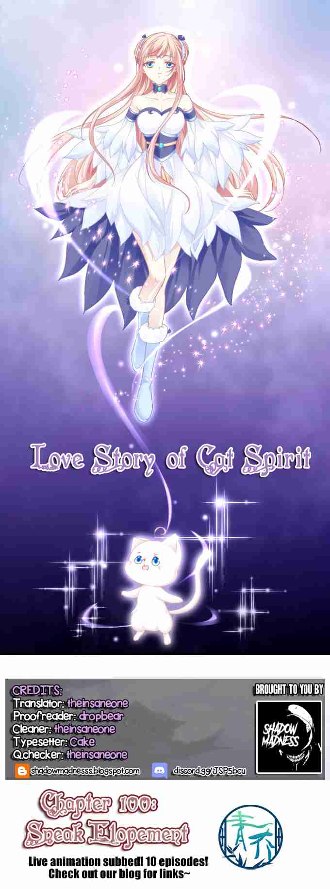 Love Story of Cat Spirit Ch. 100 Sneak Elopement