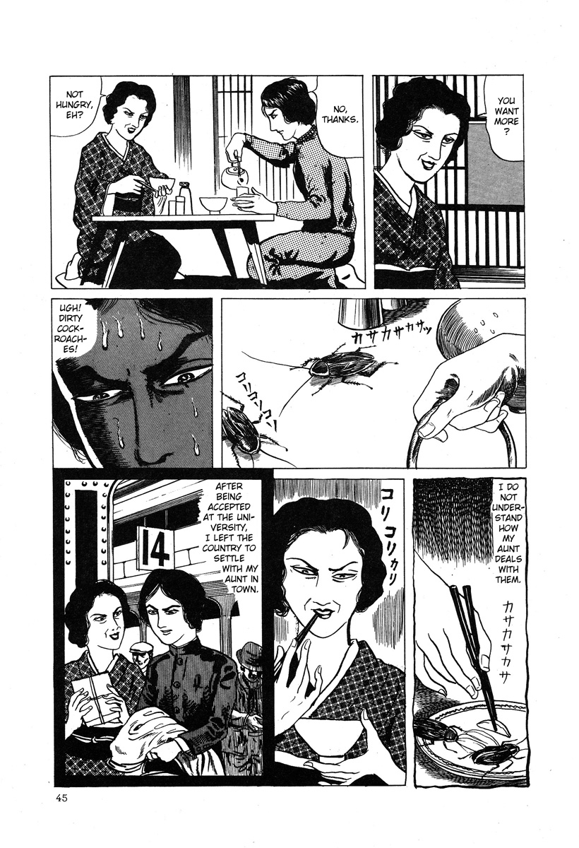 Kazuichi Hanawa Early Works Ch. 7 The Horrible Cockroach Man