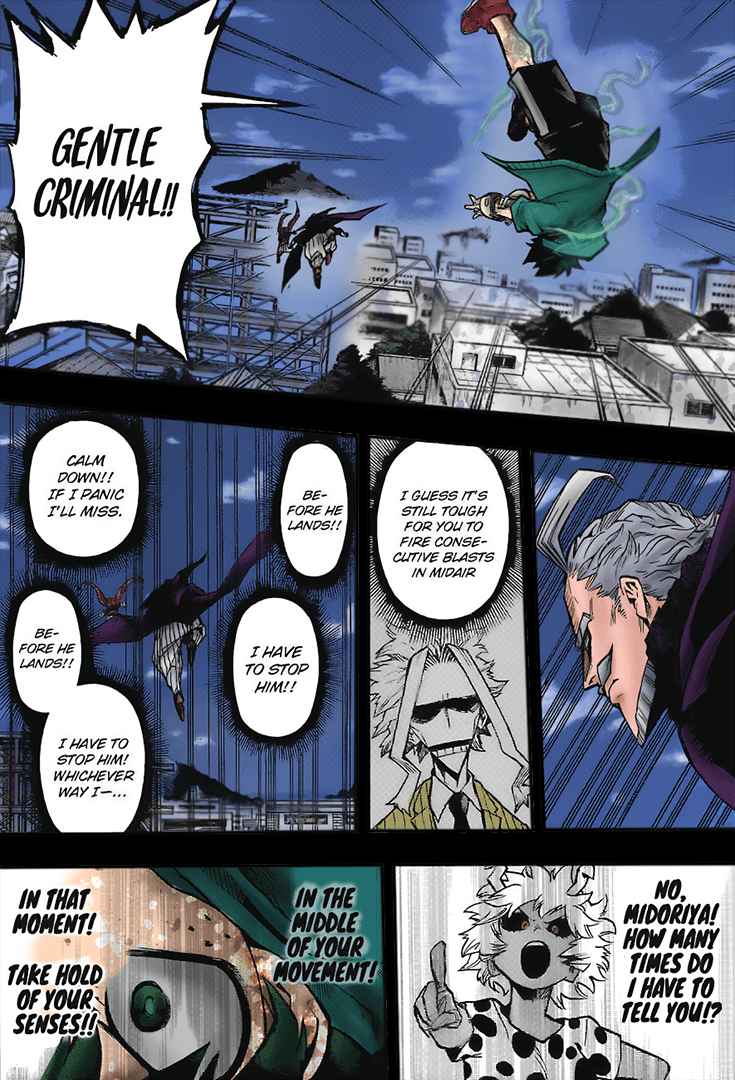 Boku no Hero Academia (Fan Colored) Vol. 19 Ch. 176 Deku Vs. Gentle Criminal