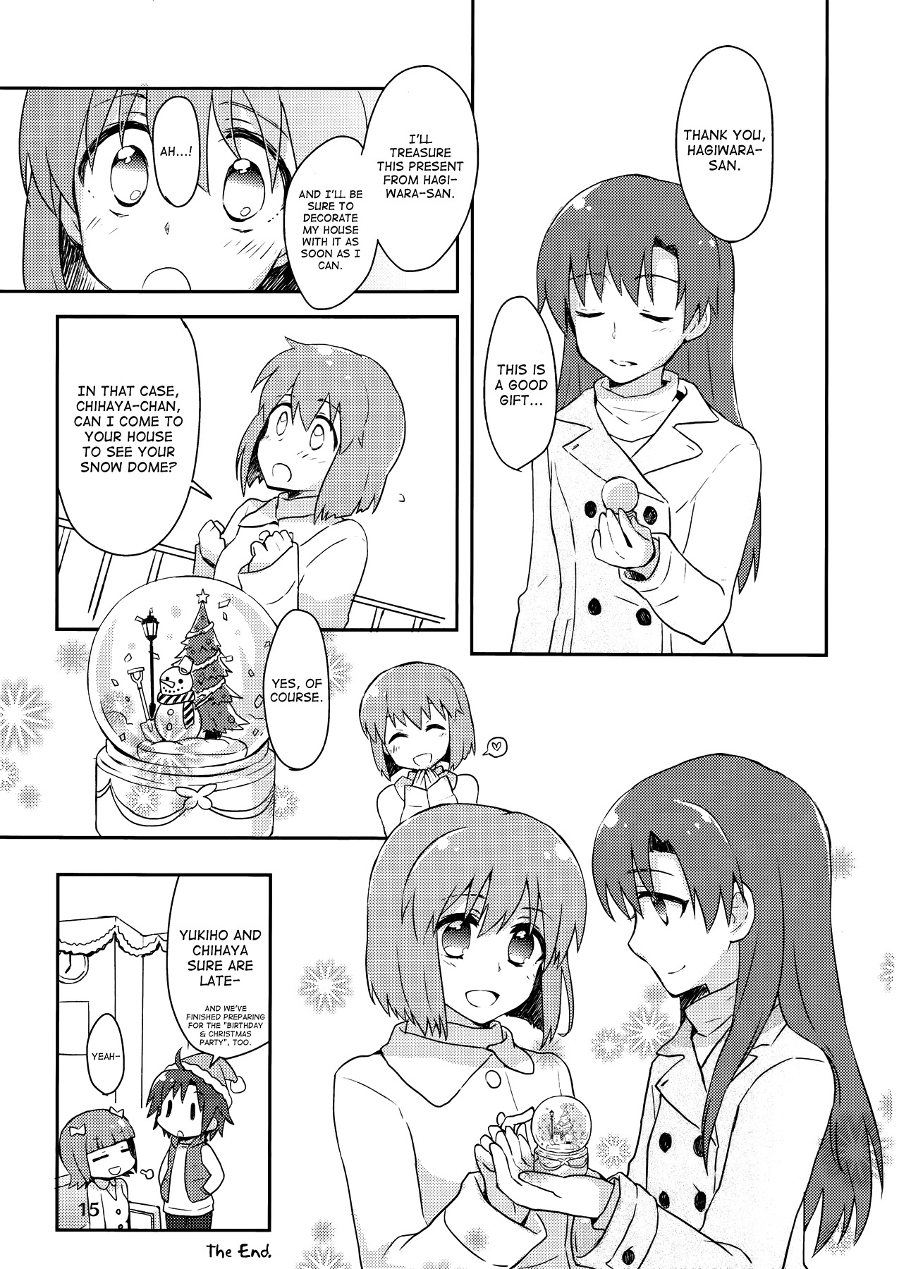 THE iDOLM@STER - Inside the Snow Dome (Doujinshi) Oneshot