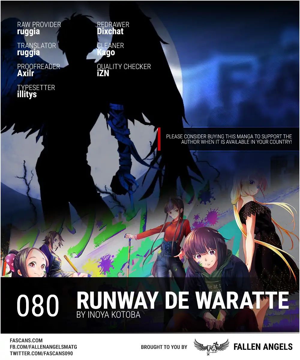 Runway de Waratte Chapter 80