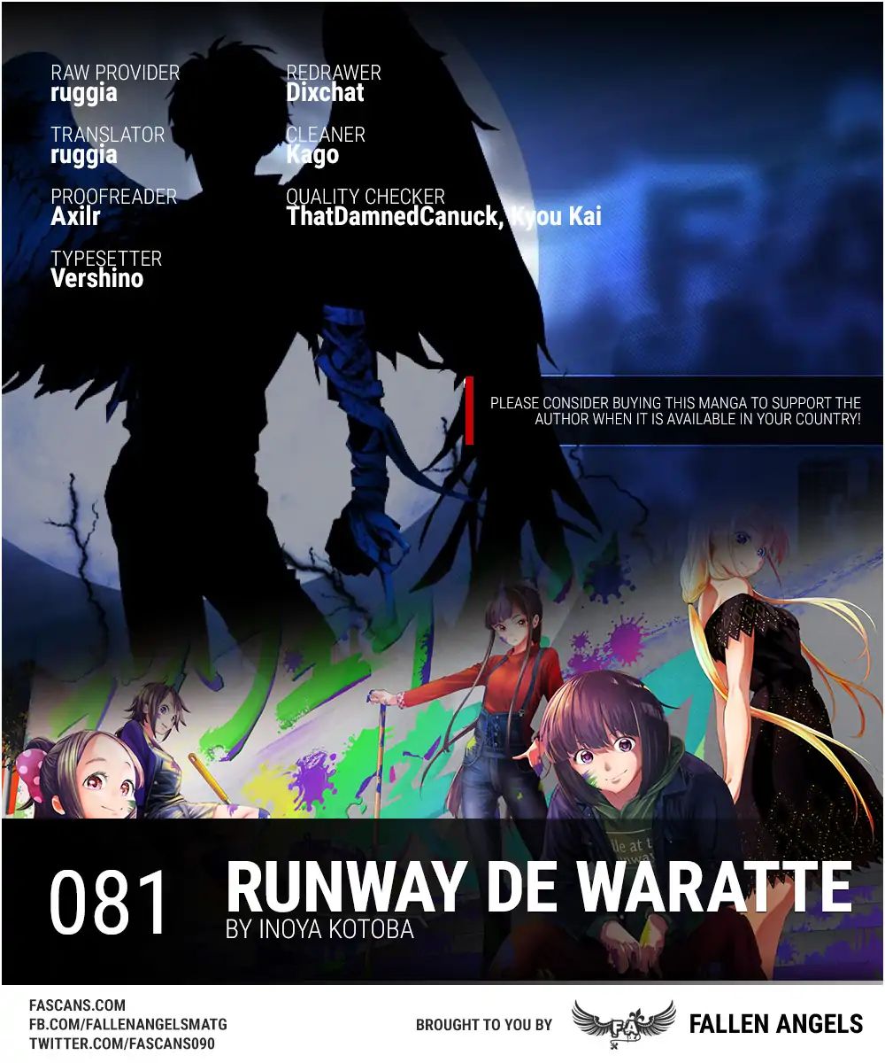 Runway de Waratte Chapter 81