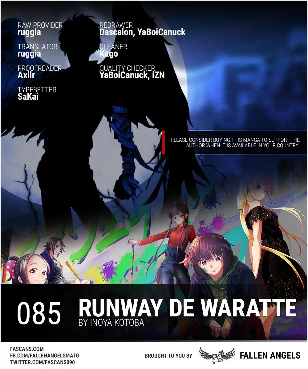 Runway de Waratte Chapter 85