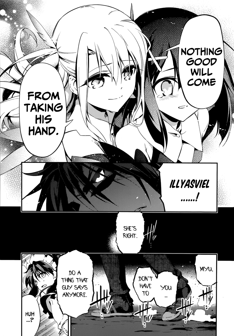 Fate/kaleid liner PRISMA☆ILLYA 3rei!! Vol. 5 Ch. 22.2 One Hand Takes, Another Hand Saves
