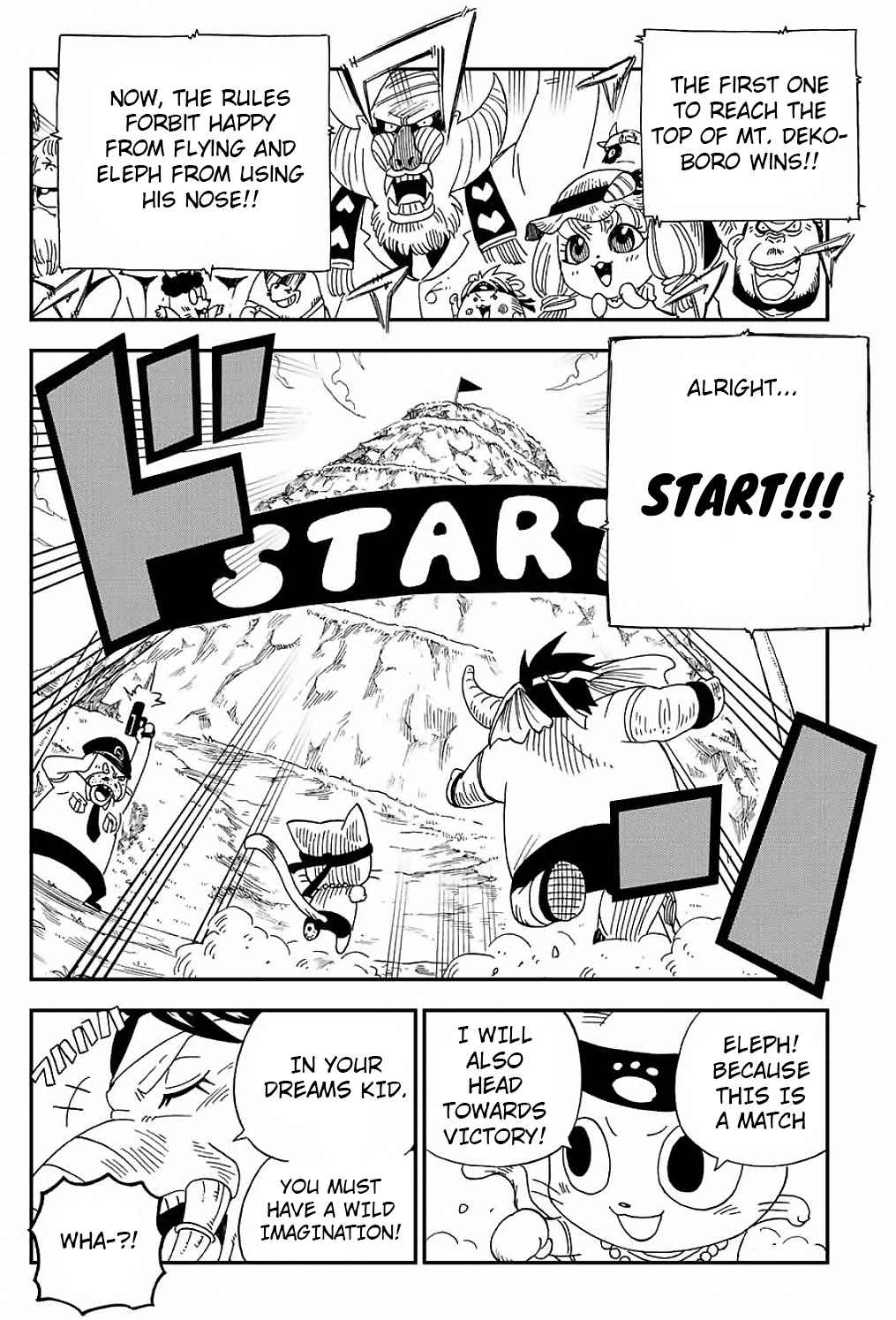 Fairy Tail: Happy's Great Adventure Ch. 9 The Hero Race Begins!!