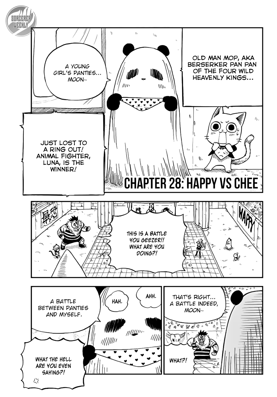 Fairy Tail: Happy's Great Adventure Ch. 28 Happy vs. Chee