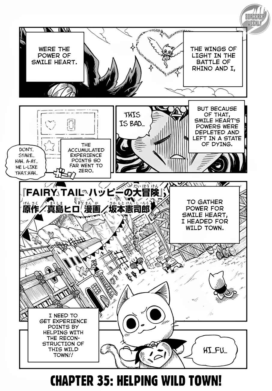 Fairy Tail: Happy's Great Adventure Ch. 35 Helping Wild Town!