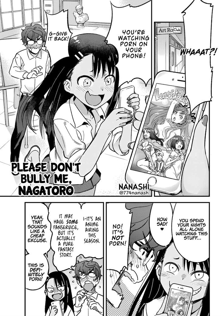 Please don't bully me, Nagatoro Chapter 1.1 : Branch-Off Edition