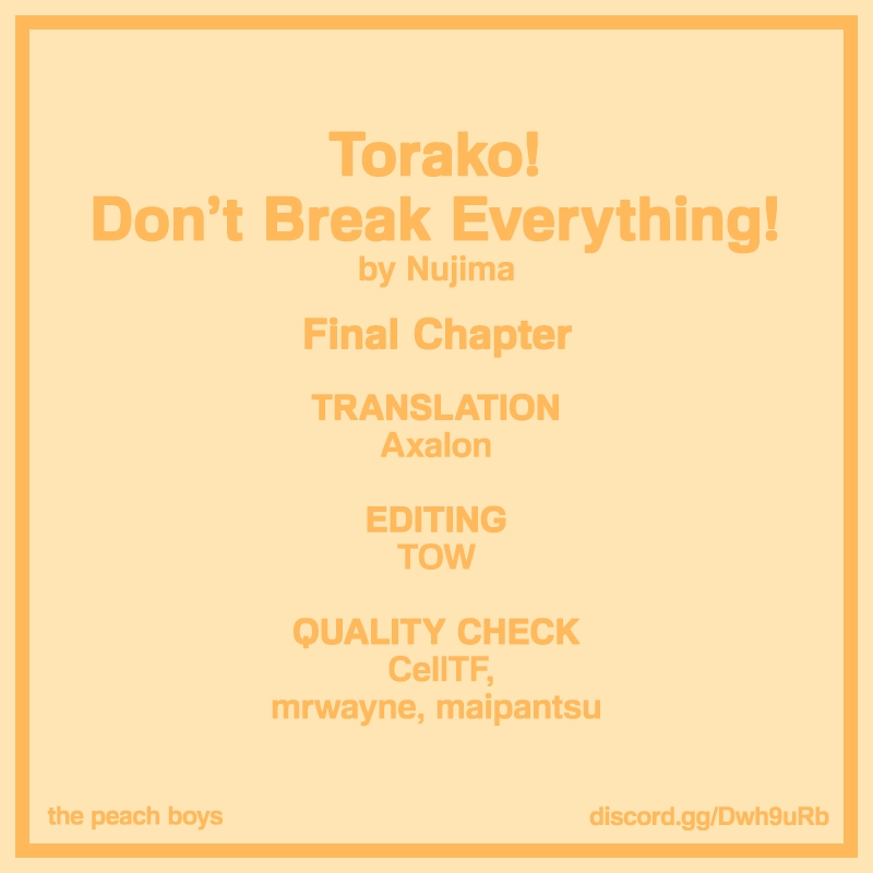 Torako! Don't Break Everything! Vol. 2 Ch. 20 Tears