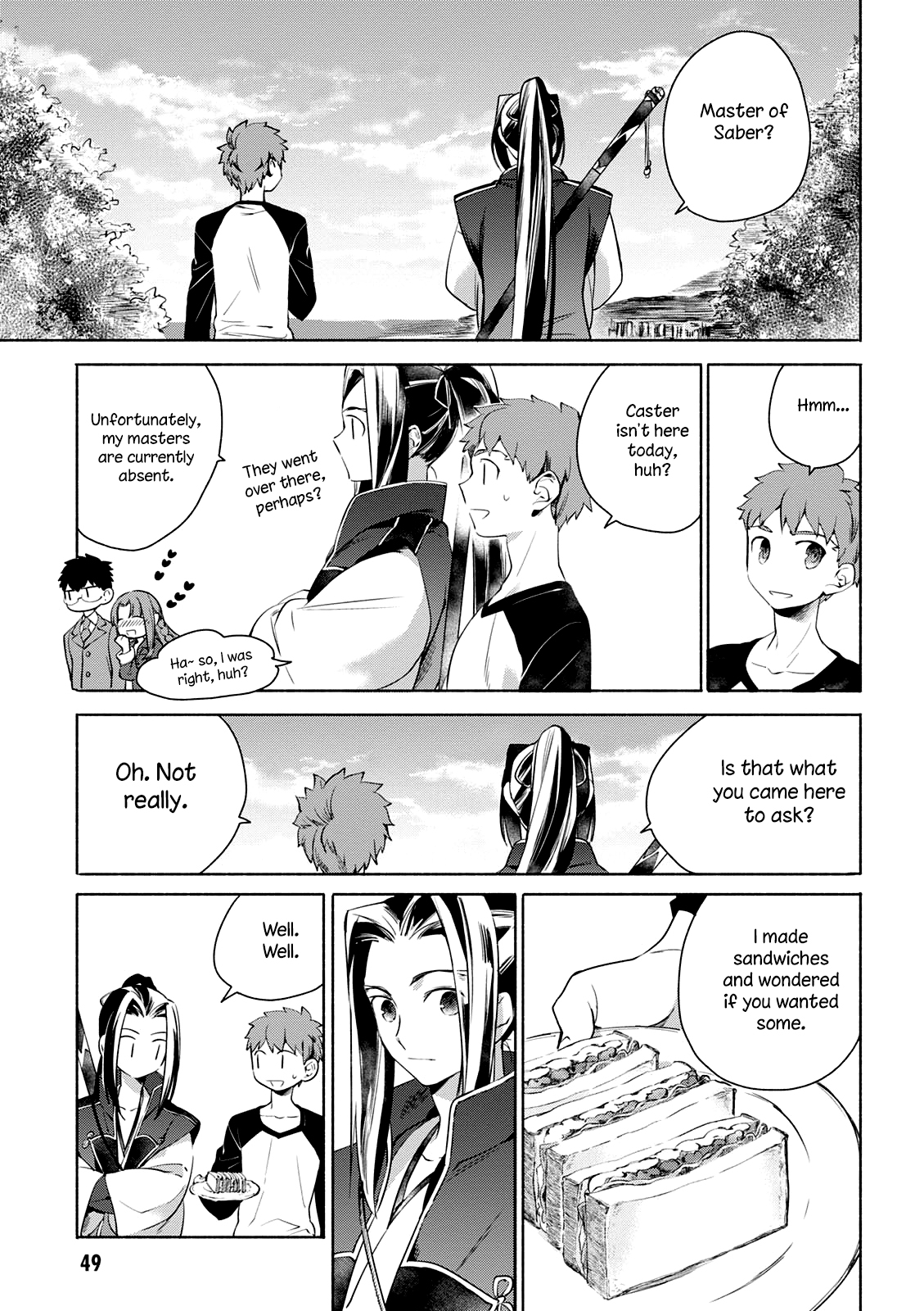 What's Cooking at the Emiya Residence Today? Ch. 4