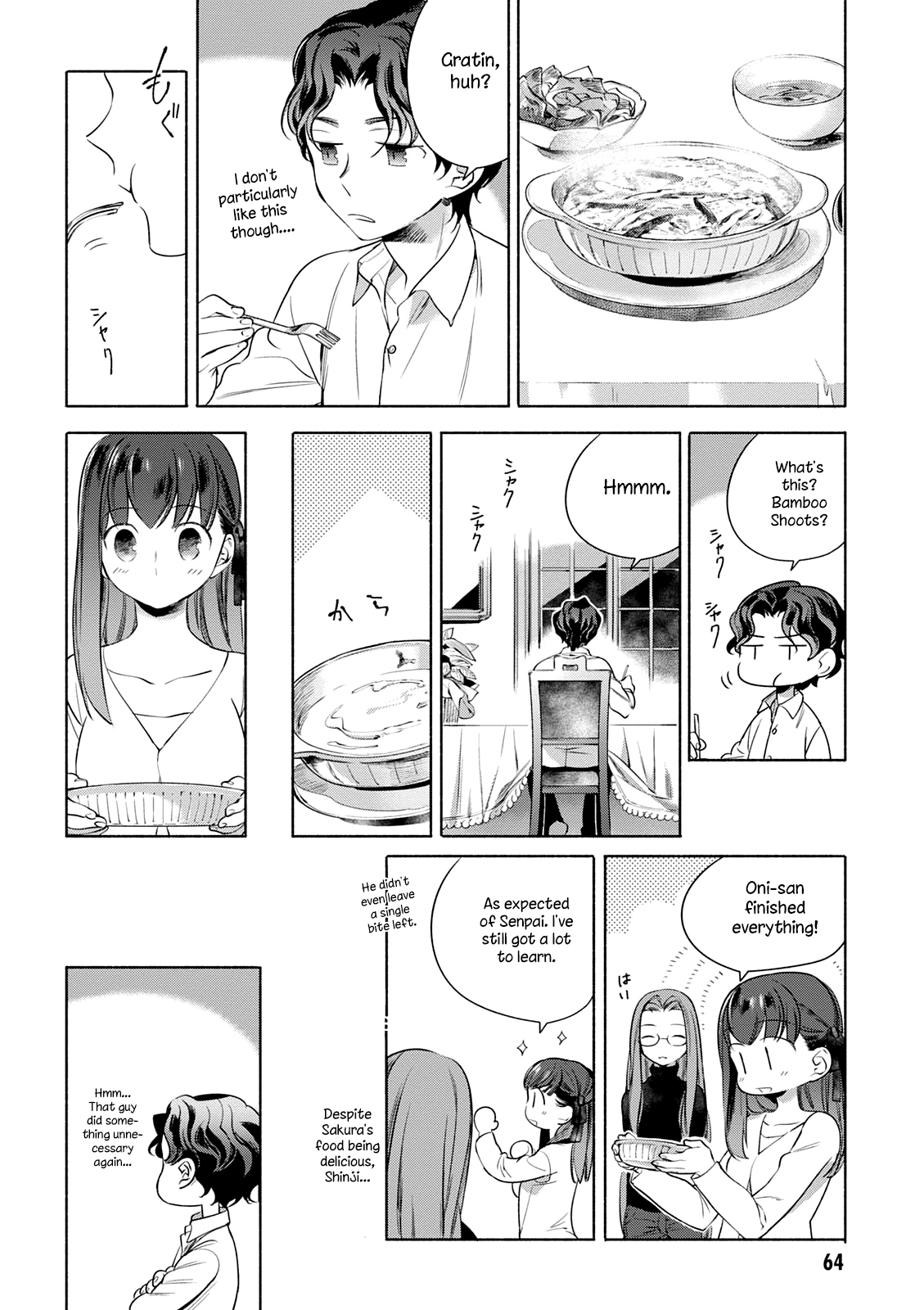 What's Cooking at the Emiya Residence Today? Ch. 5