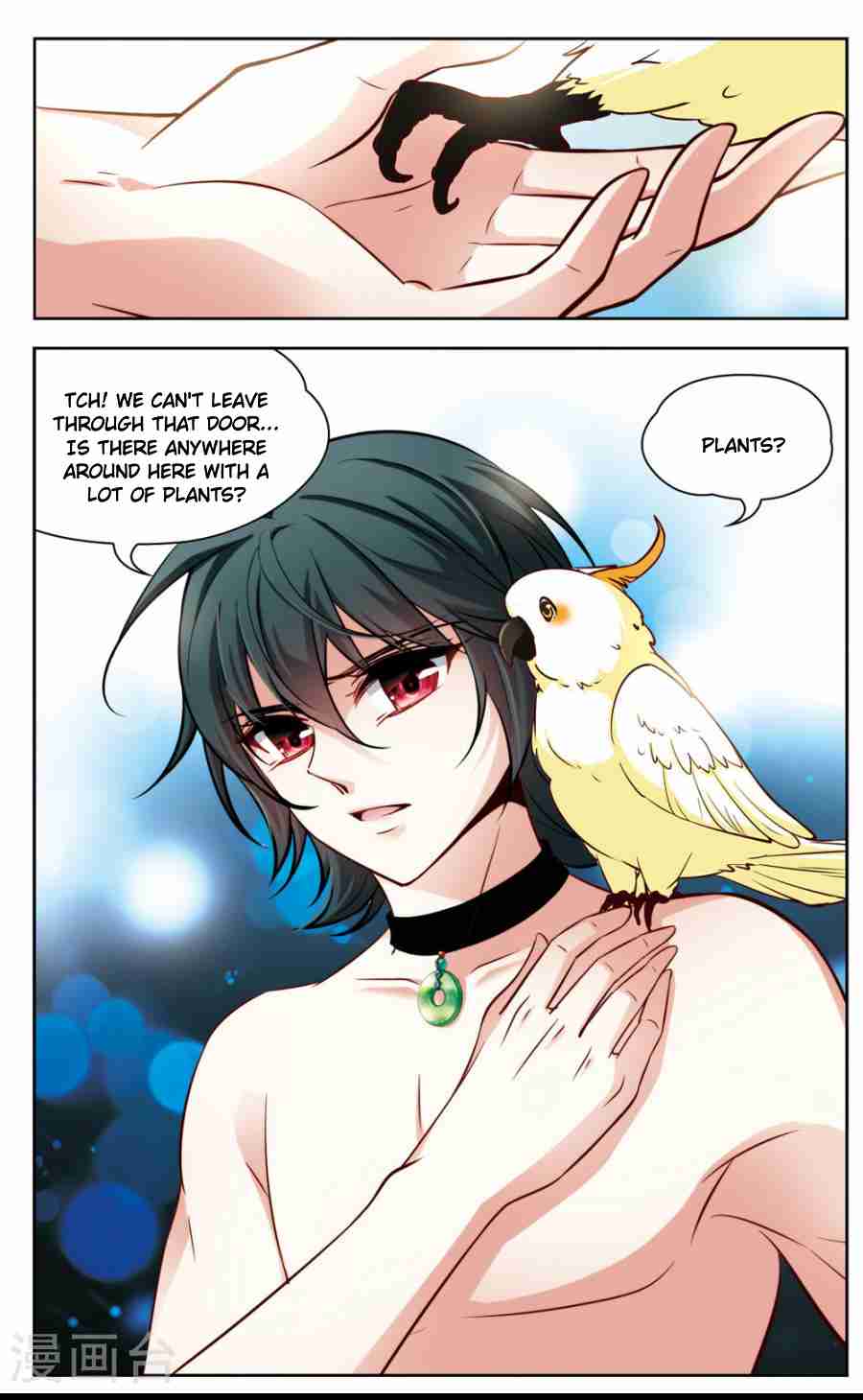 Black Feather Love Song Ch. 2 Help Me! I Turned Into a Parrot!?
