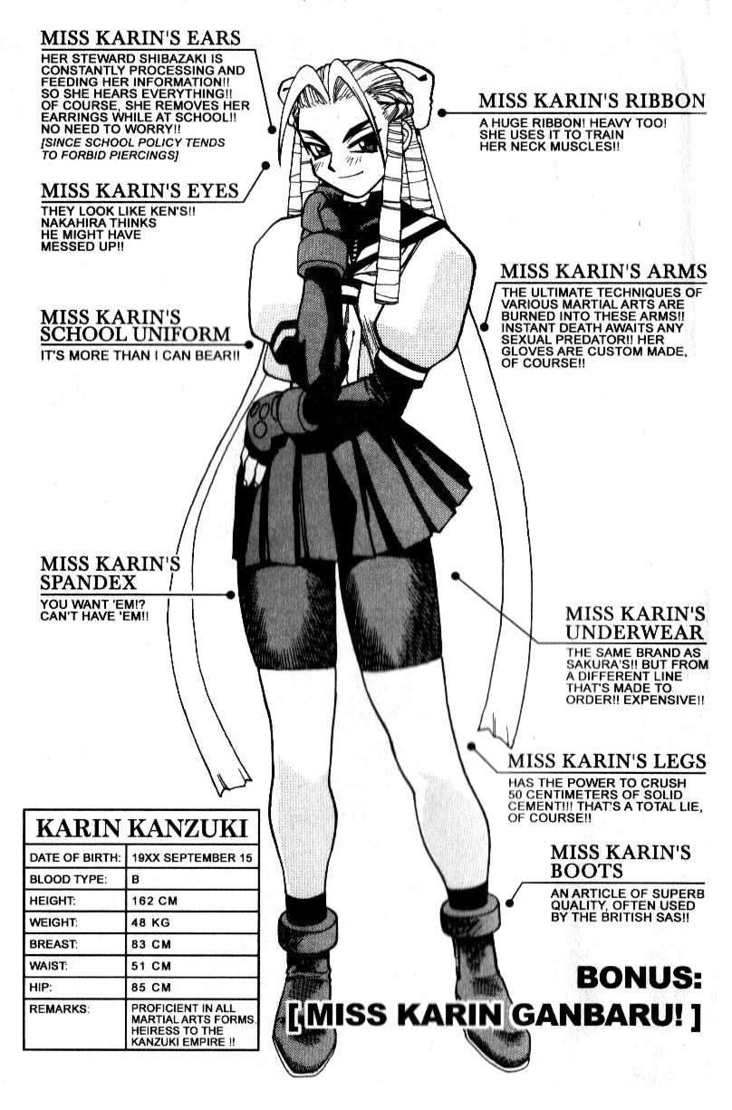 Sakura Ganbaru! Vol. 1 Ch. 6.5 Miss Karin Ganbaru!