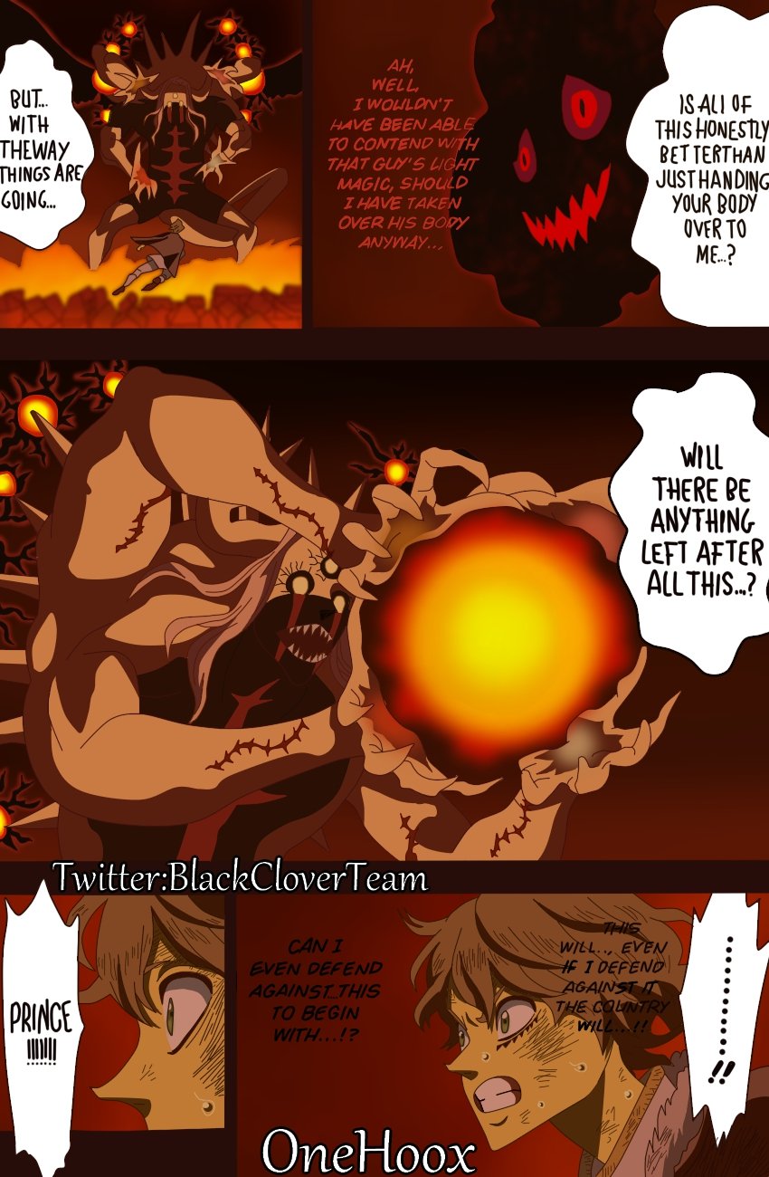 Black Clover (fan coloured) Ch. 205 The Truth of 500 Years Ago