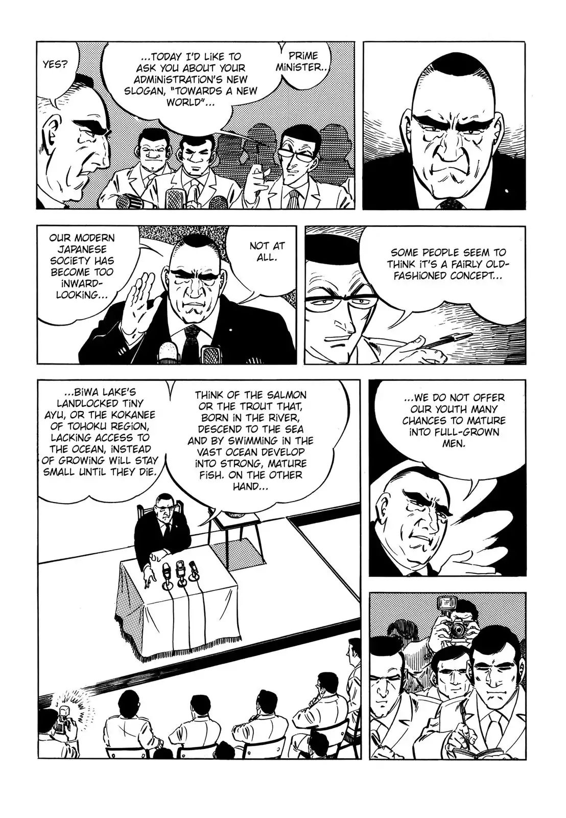 Japan Sinks (Takao Saito) Vol.2 Chapter 4: Government
