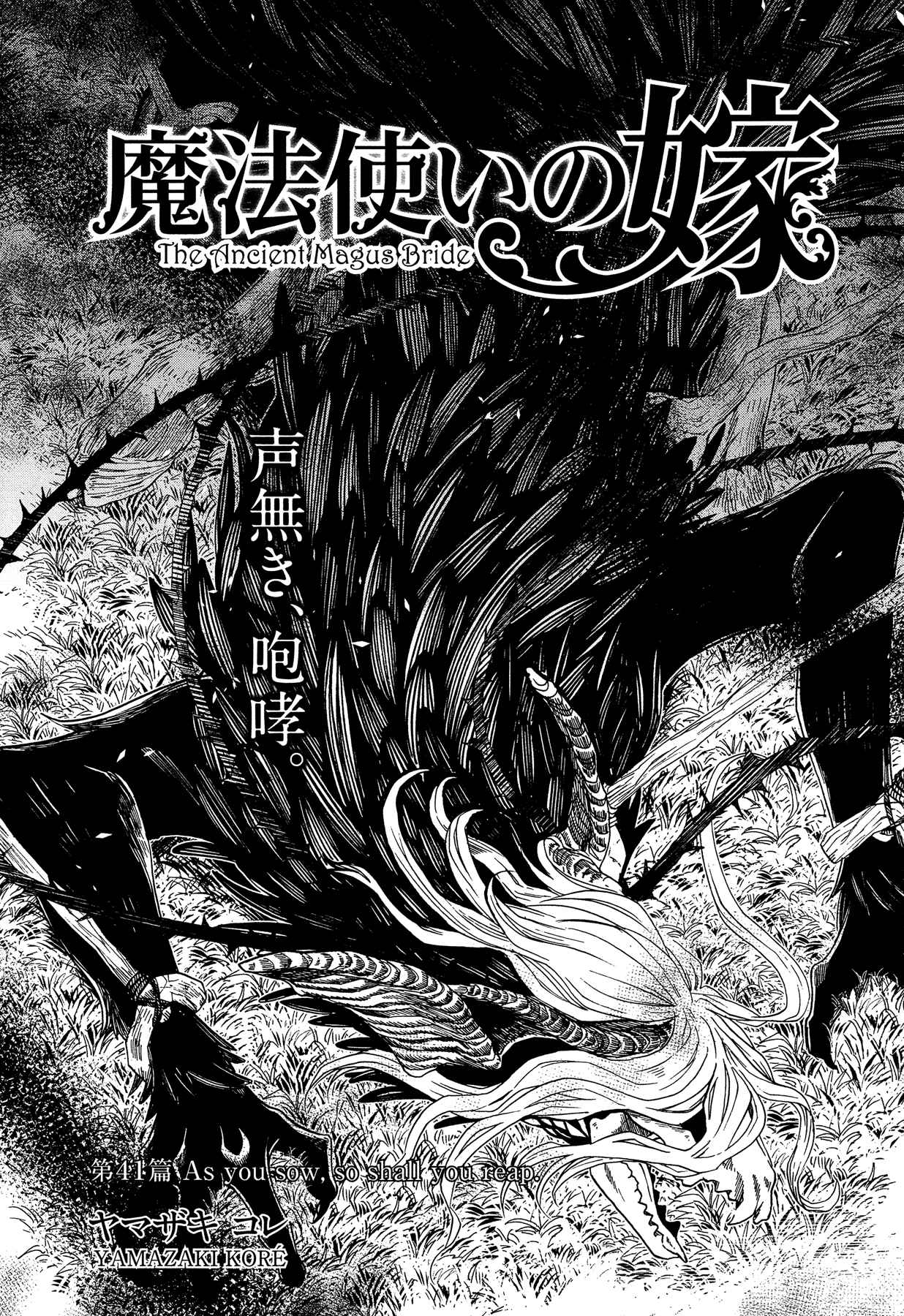 The Ancient Magus' Bride Vol. 9 Ch. 41 As you sow, so shall you reap