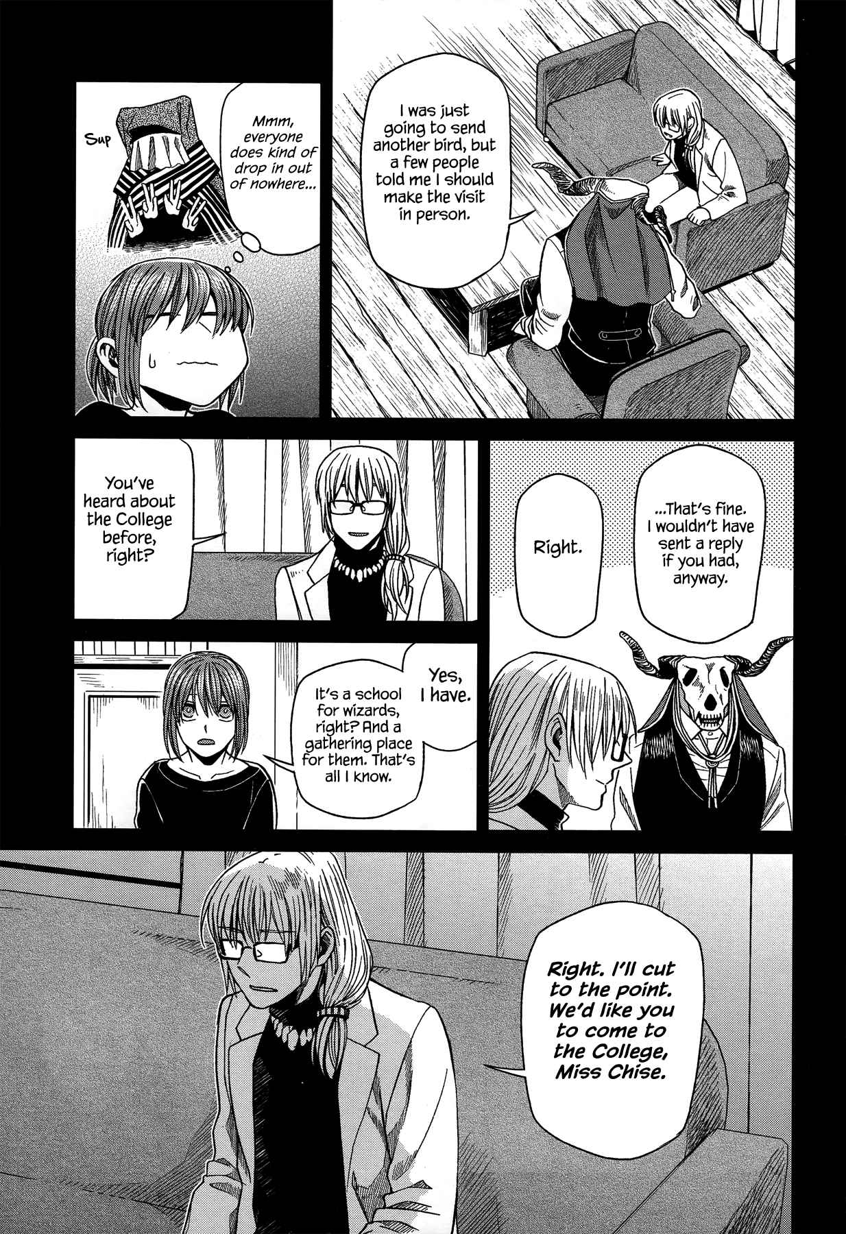The Ancient Magus' Bride Vol. 9 Ch. 46 Birds of a feather flock together. I
