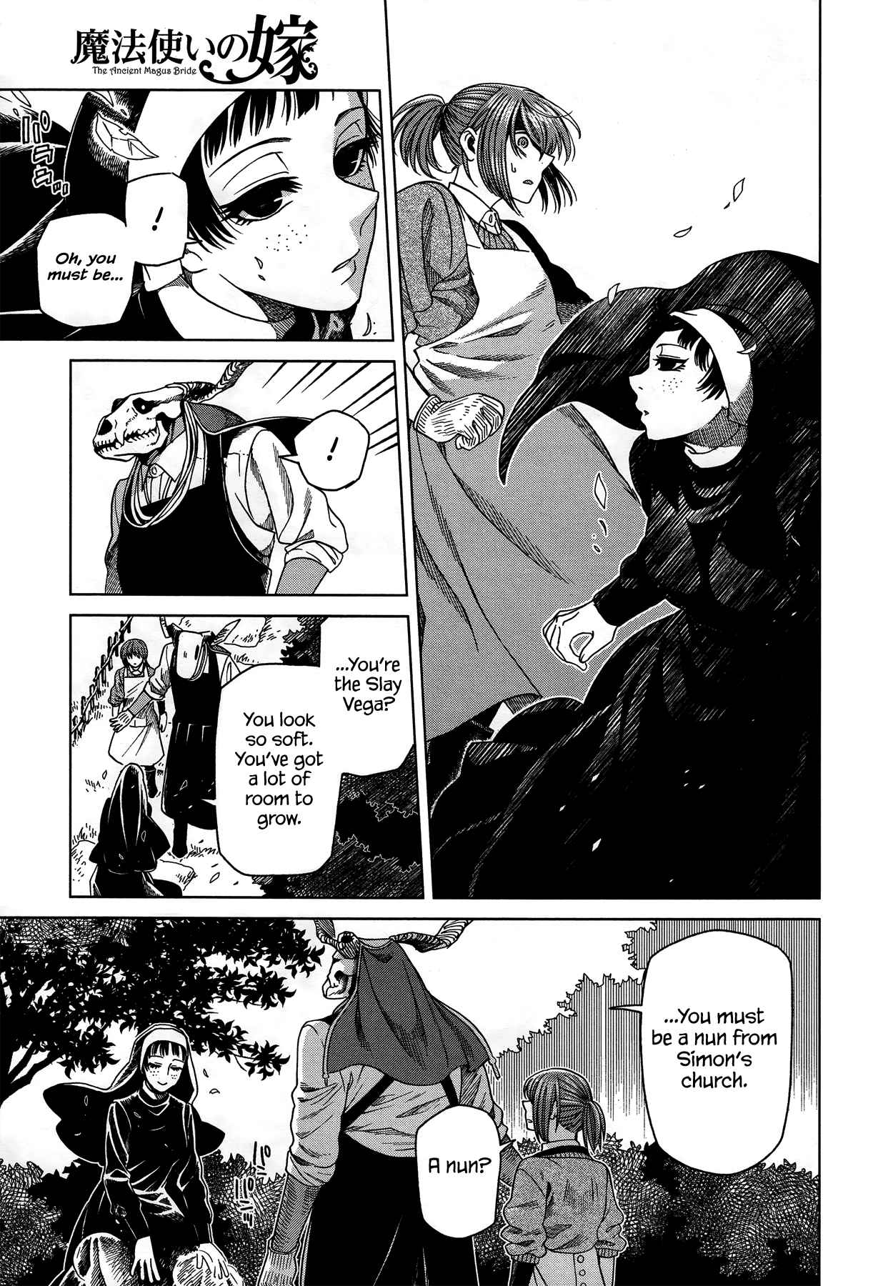 The Ancient Magus' Bride Vol. 10 Ch. 50 The cowl does not make the monk. I