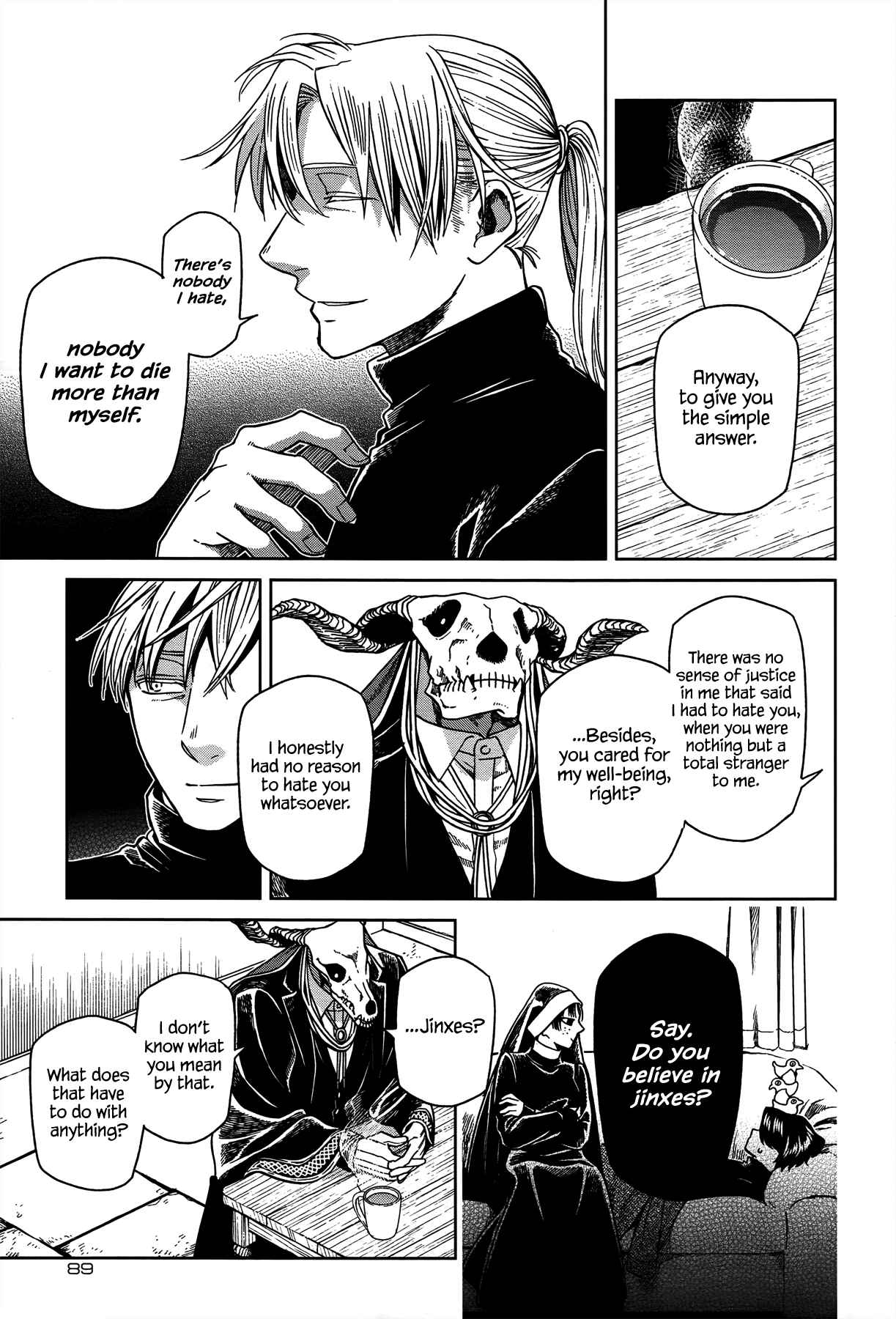The Ancient Magus' Bride Ch. 51 The cowl does not make the monk. II
