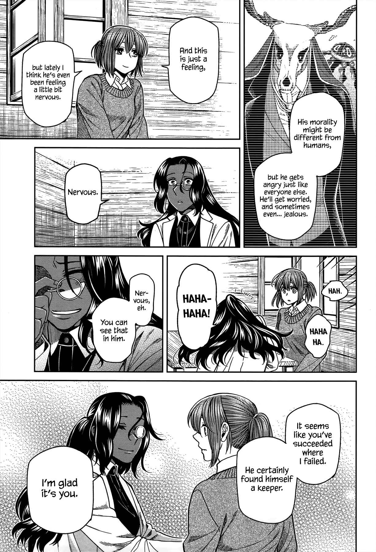 The Ancient Magus' Bride Ch. 52 The cowl does not make the monk. III