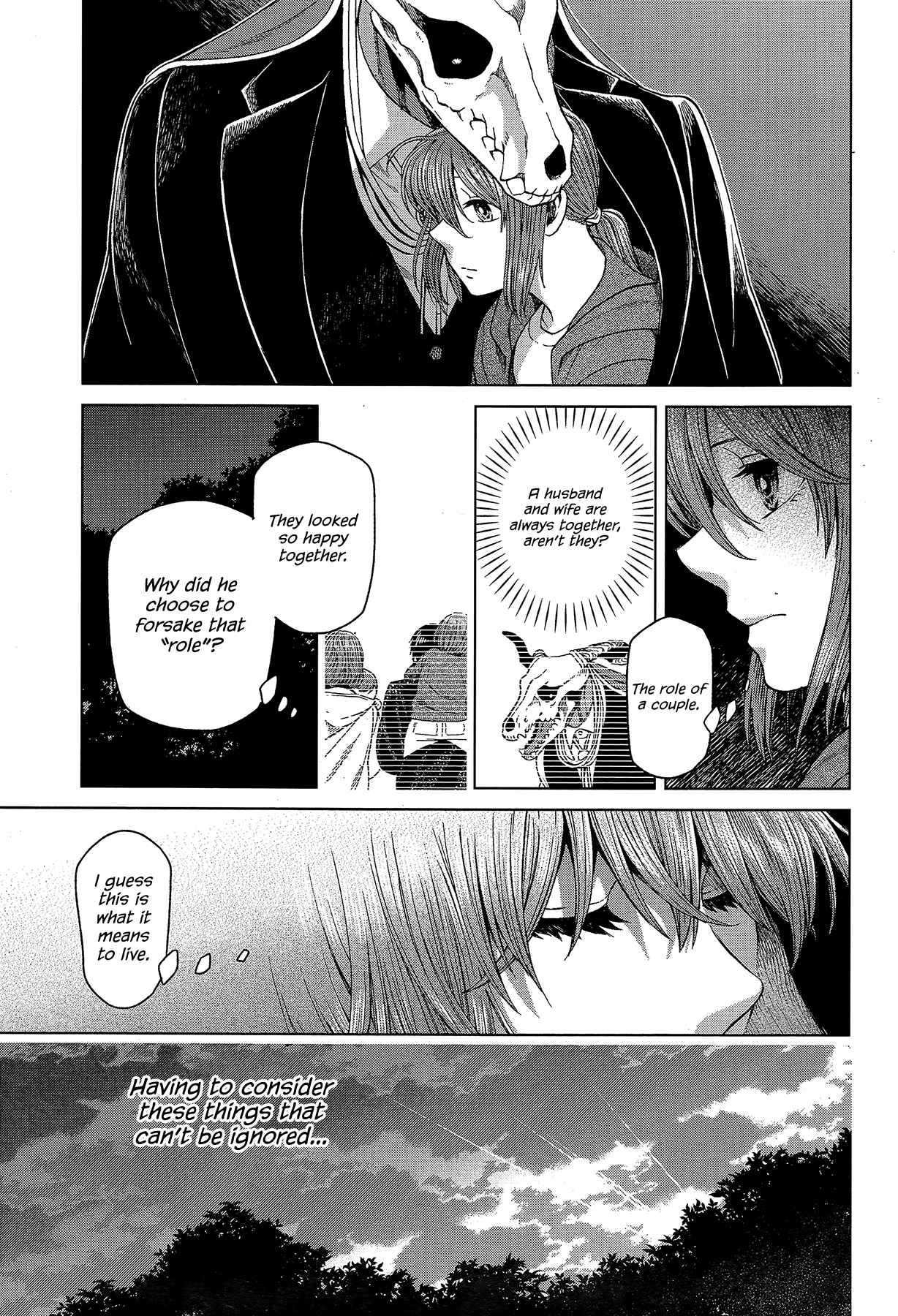 The Ancient Magus' Bride Ch. 57 Better bend than break II