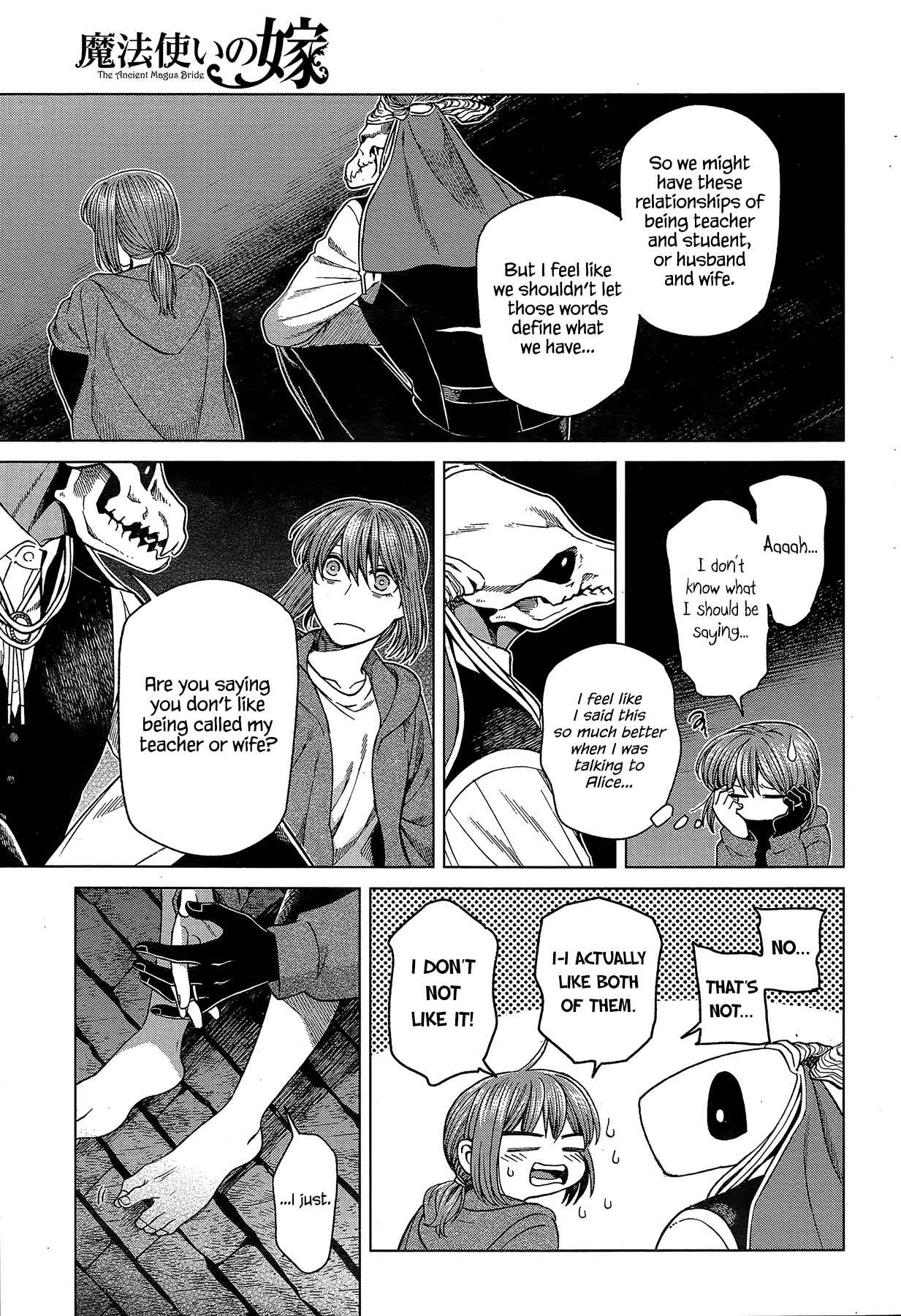 The Ancient Magus' Bride Ch. 57 Better bend than break II