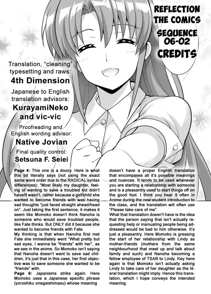 Mahou Shoujo Lyrical Nanoha Reflection THE COMICS 6.2