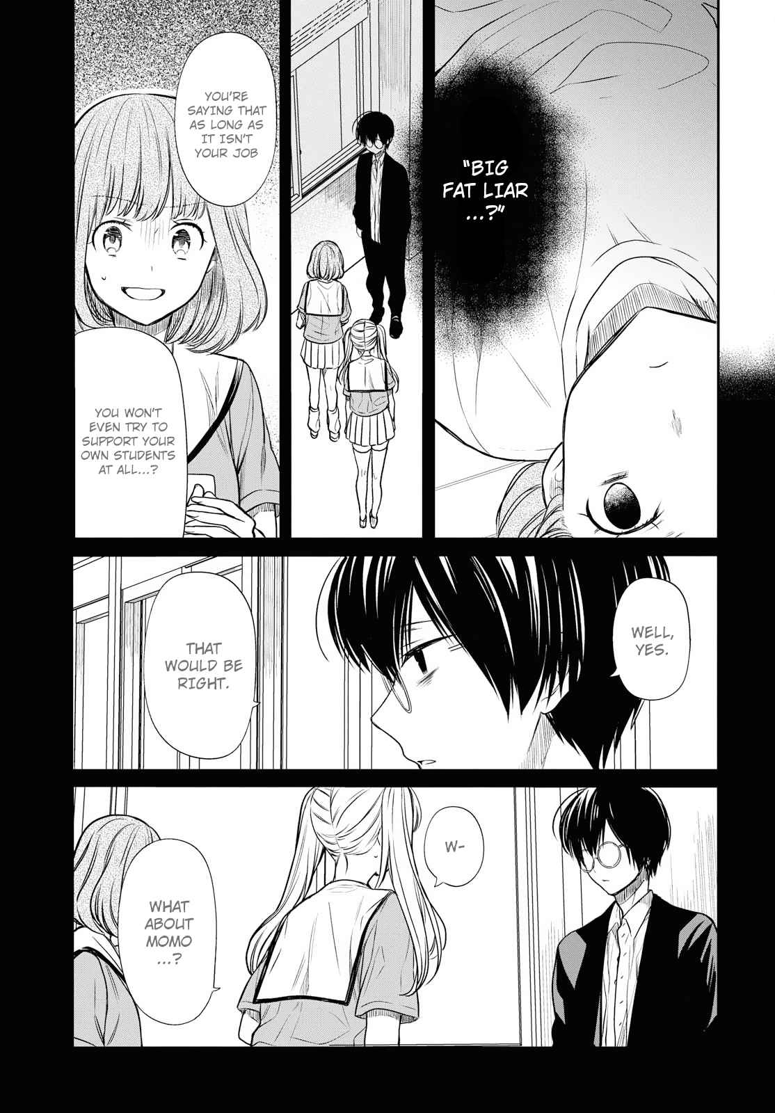 1 nen A gumi no Monster Ch. 12 Sensei, What Happened That Day?