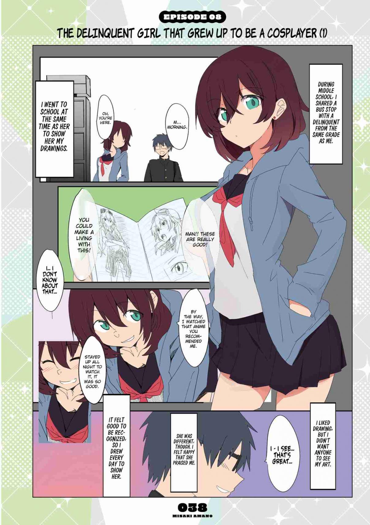 Mousou Timeline Vol. 1 Ch. 3.1 The Delinquent Girl That Grew Up To Be A Cosplayer (1)