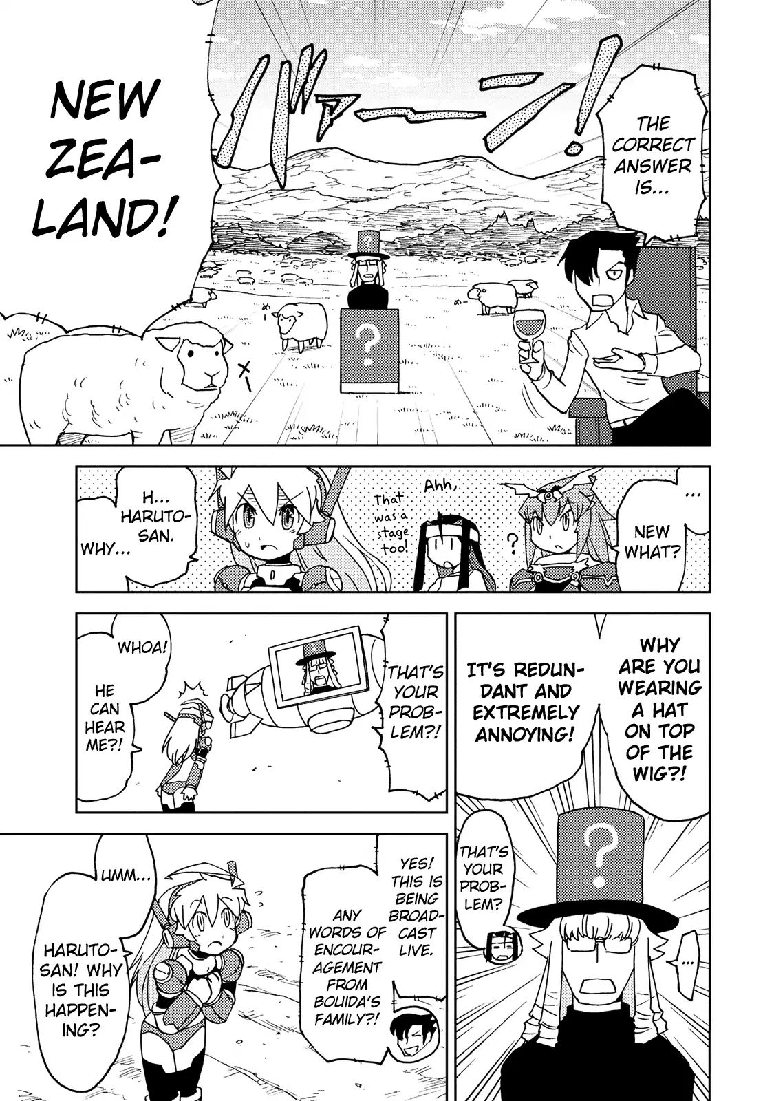 Choukadou Girl 1/6 Vol.3 Chapter 30: The Greatest Ever!! Do You Wanna Go To New Zealand?!