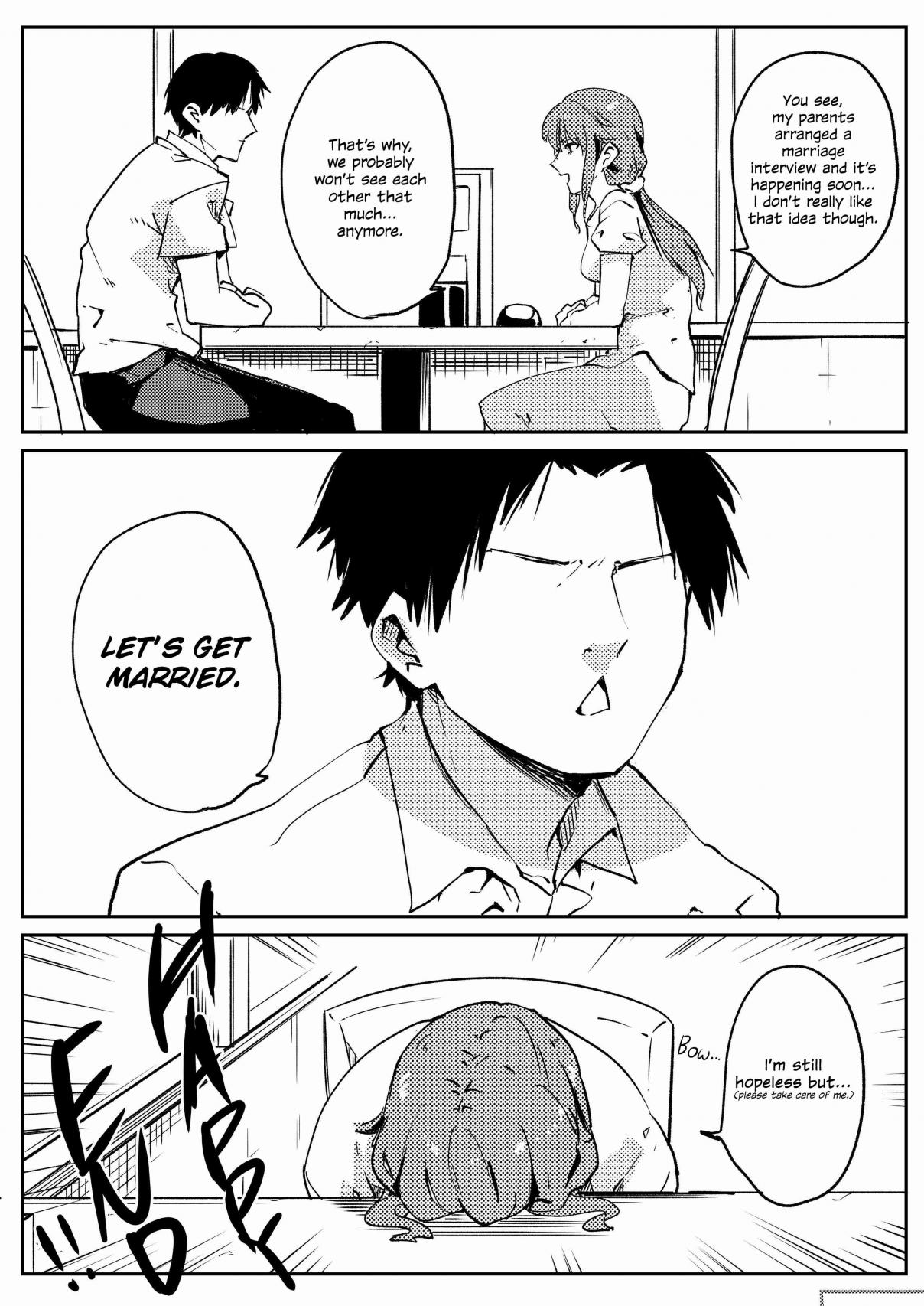 Meeting an Onee san after a few years vs. Honest guy. Oneshot
