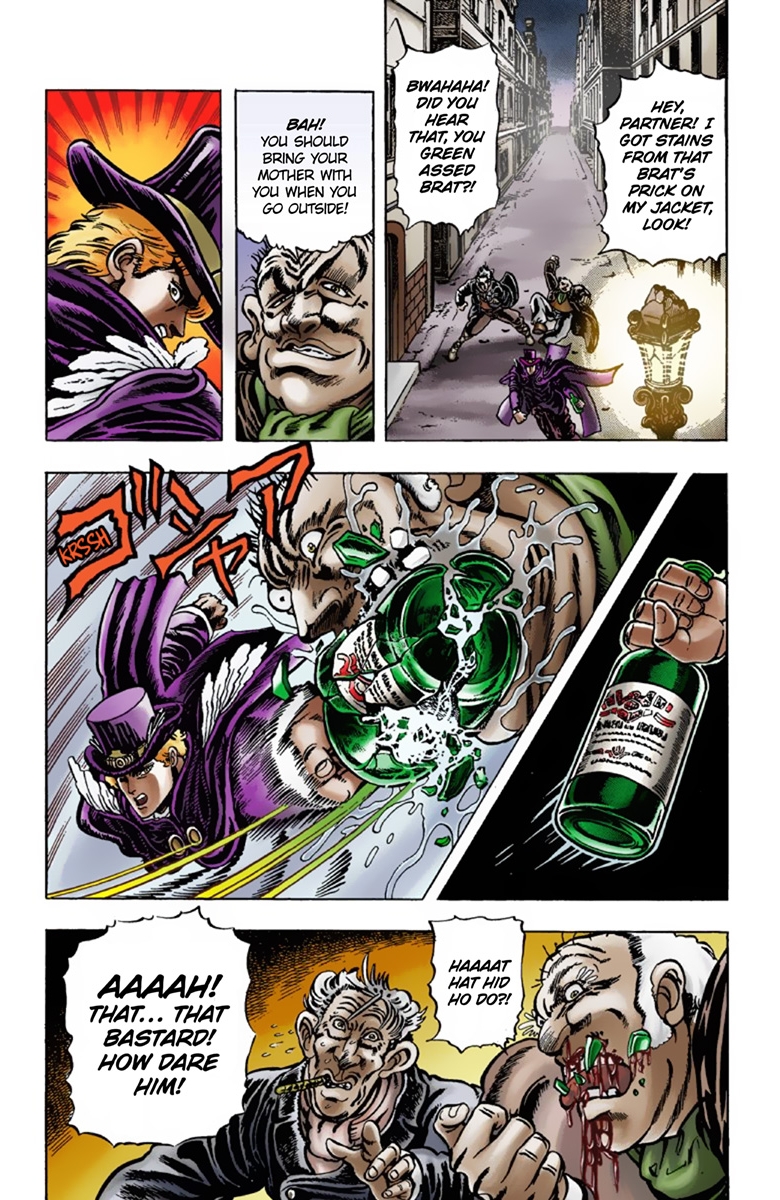 JoJo's Bizarre Adventure Part 1 Phantom Blood [Official Colored] Vol. 2 Ch. 9 The Stone Mask Part 2
