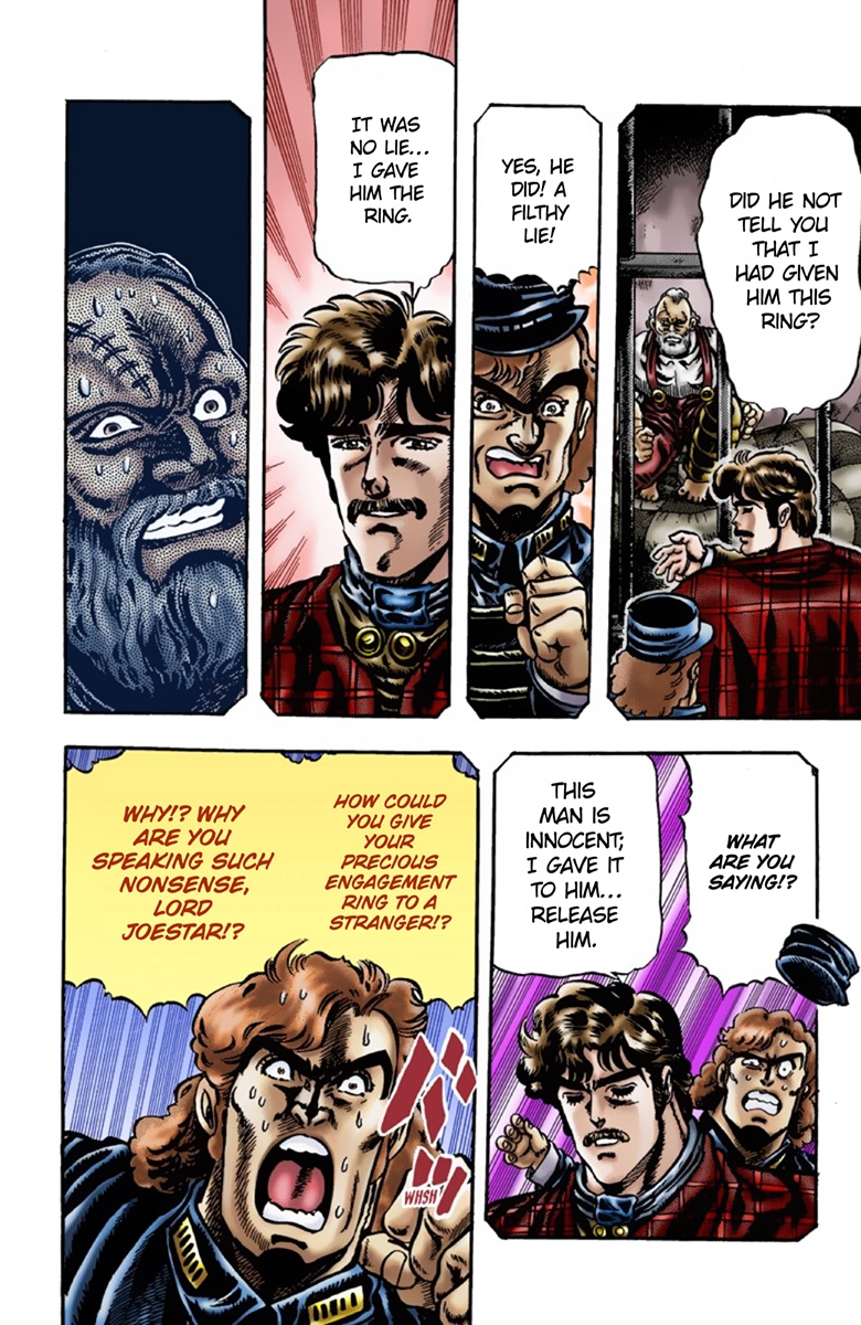 JoJo's Bizarre Adventure Part 1 Phantom Blood [Official Colored] Vol. 2 Ch. 12 Youth with Dio Part 1