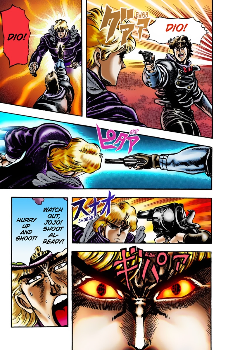 JoJo's Bizarre Adventure Part 1 Phantom Blood [Official Colored] Vol. 2 Ch. 13 Youth with Dio Part 2