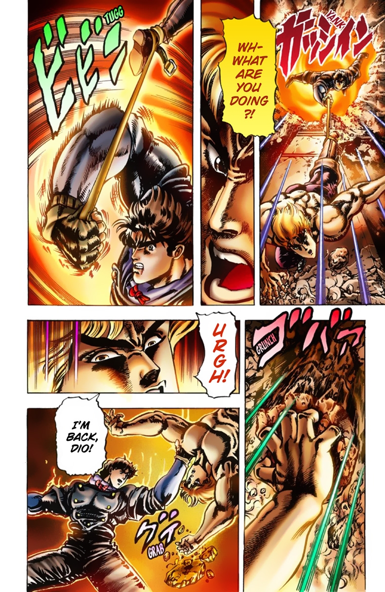 JoJo's Bizarre Adventure Part 1 Phantom Blood [Official Colored] Vol. 2 Ch. 16 Youth with Dio Part 5