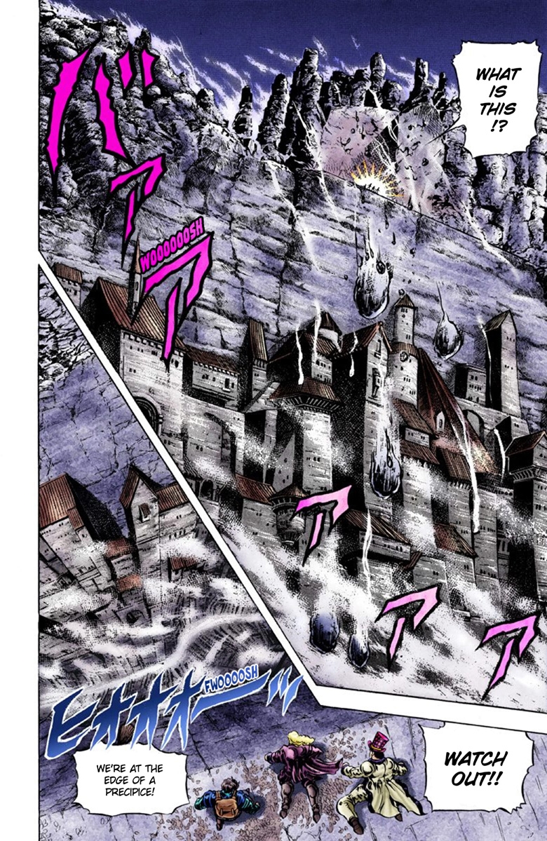 JoJo's Bizarre Adventure Part 1 Phantom Blood [Official Colored] Vol. 4 Ch. 31 The Knights' Ruins