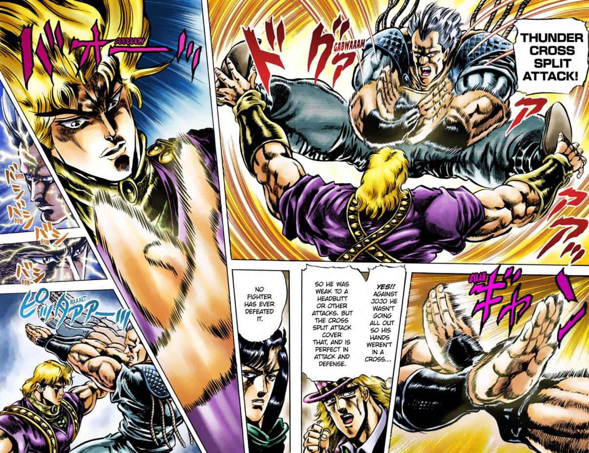 JoJo's Bizarre Adventure Part 1 Phantom Blood [Official Colored] Vol. 5 Ch. 38 The Three from a Faraway Land Part 3