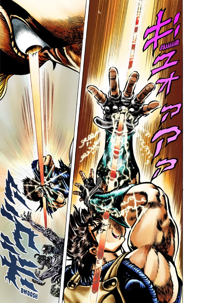 JoJo's Bizarre Adventure Part 1 Phantom Blood [Official Colored] Vol. 5 Ch. 41 Fire and Ice, Jonathan and Dio Part 3
