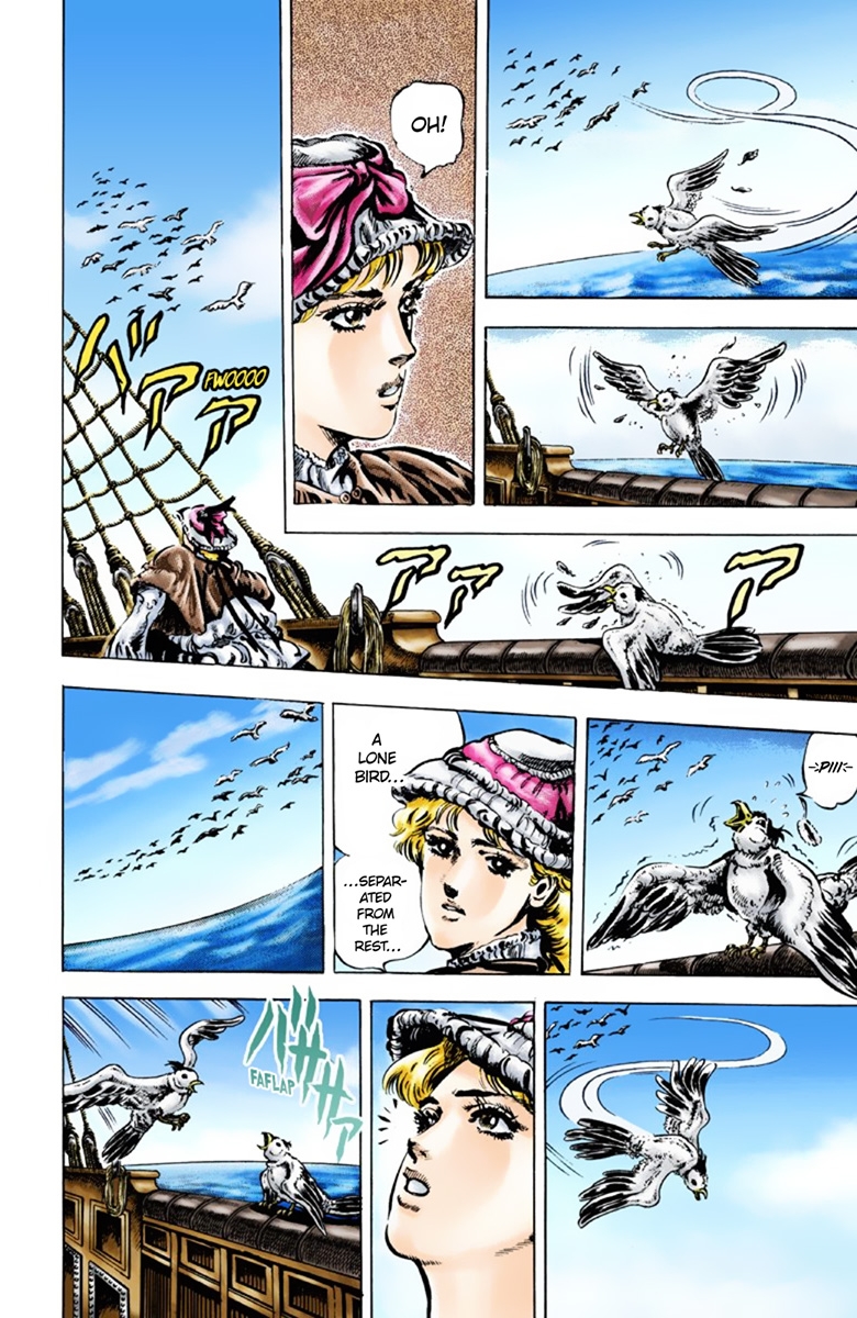 JoJo's Bizarre Adventure Part 1 Phantom Blood [Official Colored] Vol. 5 Ch. 42 Fire and Ice, Jonathan and Dio Part 4