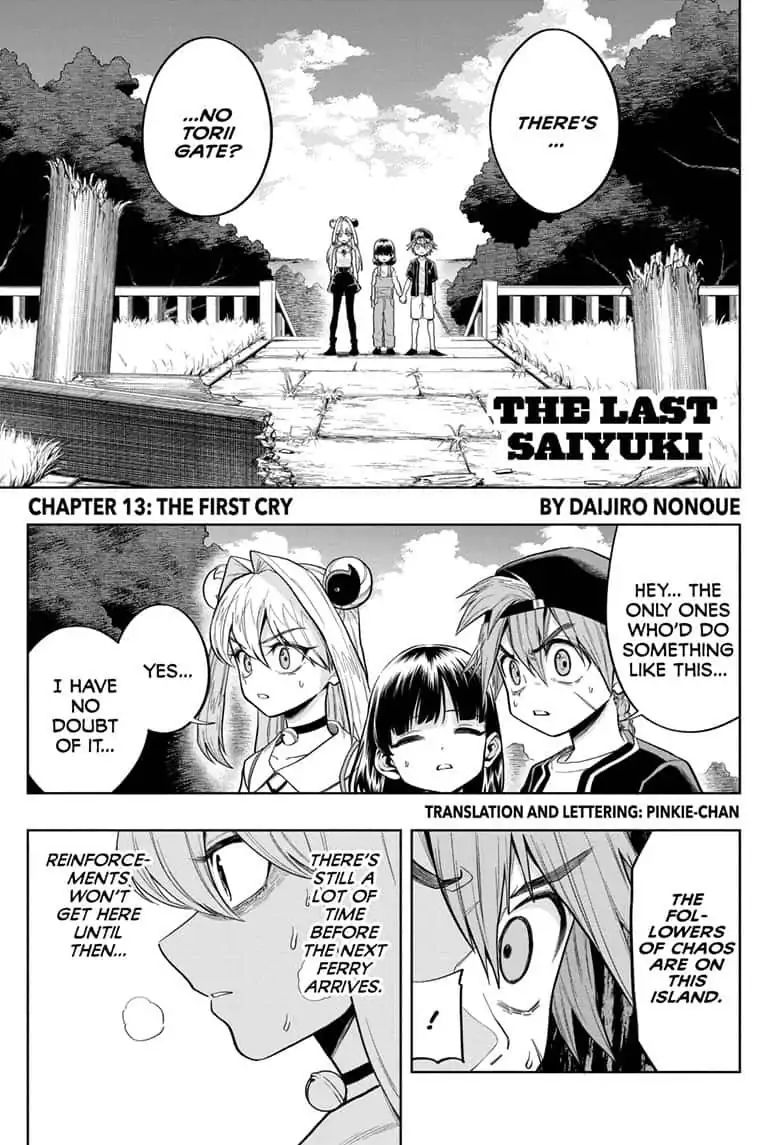 The Last Saiyuki Chapter 13: The First Cry