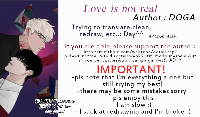 Love is not real Ch.1