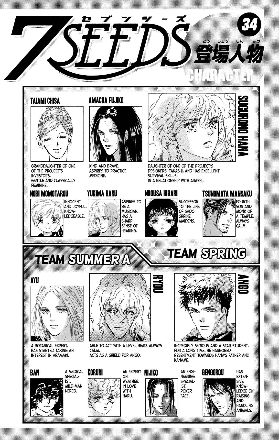 7 Seeds Vol. 34 Ch. 172 Sky Chapter 9 [Tag Team]
