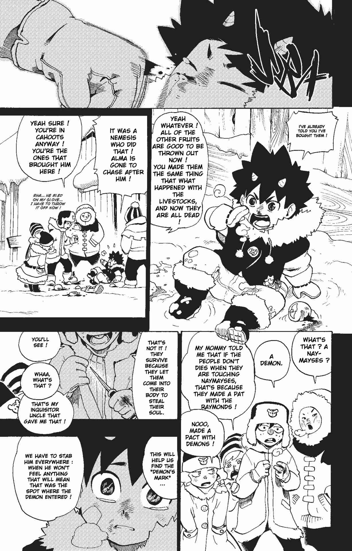 Radiant Vol. 2 Ch. 11 Two loogies and pee