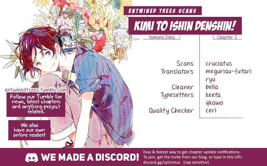 Kimi to Ishin Denshin! Vol. 1 Ch. 2