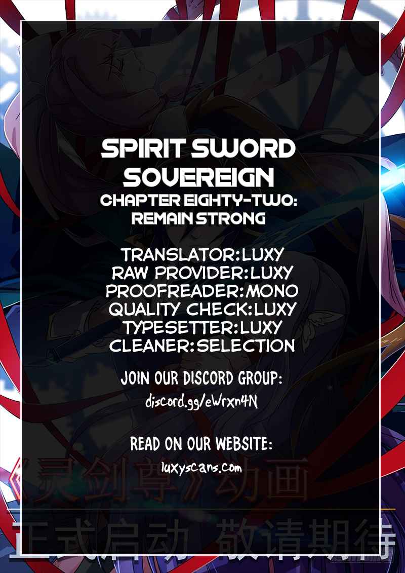 Spirit Sword Sovereign Ch. 82 Remain Strong
