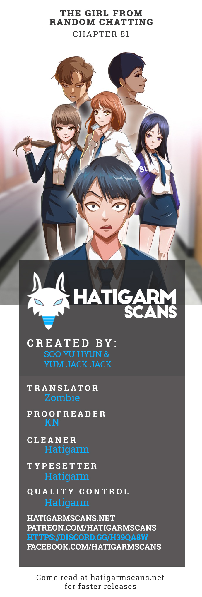 The Girl from Random Chatting! Ch. 81 Trap Card